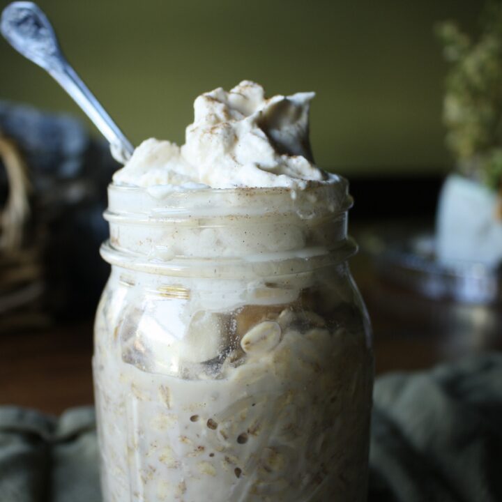 Apple Cinnamon Overnight Oats